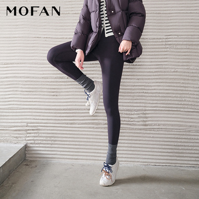 MOFAN摩凡冬新款黑色休闲裤
