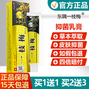 【买1送1买2送3】东隅一枝梅抑菌乳膏皮肤外用草本舒缓止痒软膏