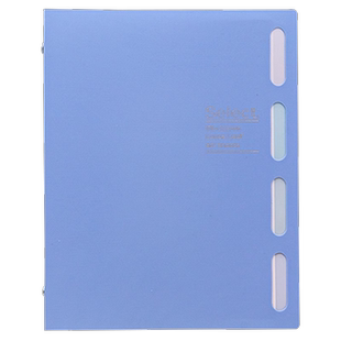 文谷本子活页本PP封面外壳单卖不硌手a5高颜值笔记本b5可拆卸初中高中生专用