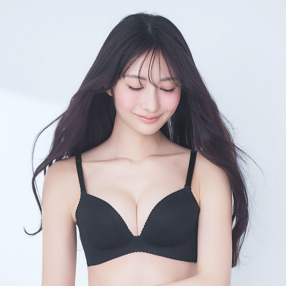 爱美菲露无痕内衣聚拢aimerfeel防下垂光面胸罩无钢圈文胸1104014