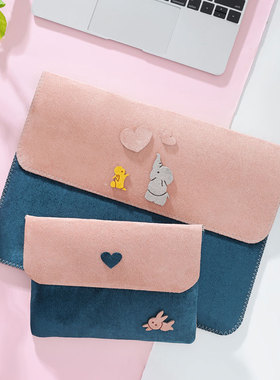 适用华为matebook13s内胆包高级女可爱14寸微软surfacepro7保护套