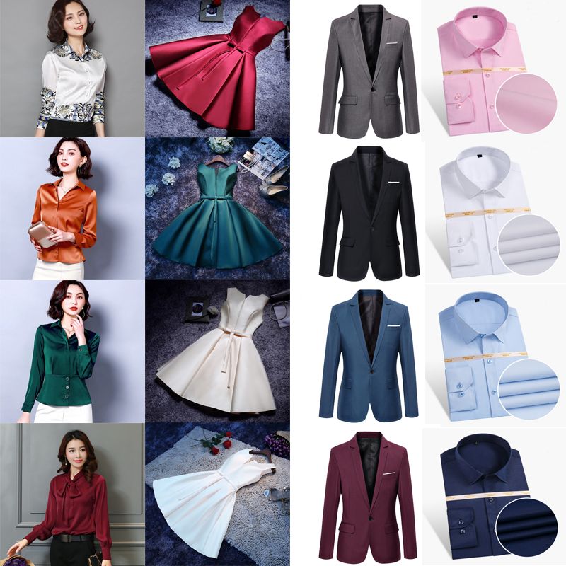 现代简约软装饰品样板房衣帽间衣服道具衣柜摆设衬衫西装组合