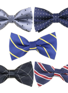 样板间衣帽间装饰品摆件男士领带红蓝灰蝴蝶结领结样板房男士衣柜