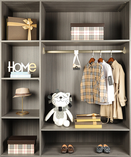 样板间衣帽间儿童房软装饰品男孩房玩具公仔衣柜陈设摆件搭配套装