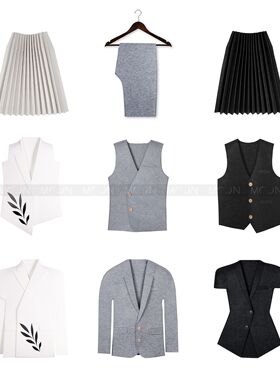 星韵 样板房衣帽间全屋定制展厅衣柜毛毡衣服西装裤裙子道具展示