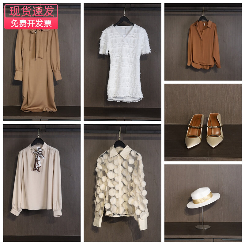 样板间衣服全屋定制展厅包包摆件轻奢软装饰品样板房衣帽间摆件