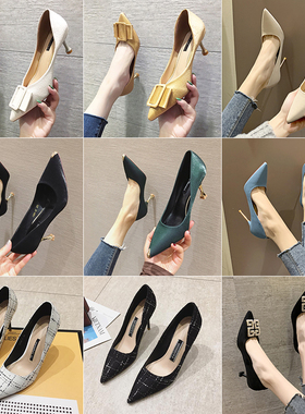 全屋定制样板房衣帽间摆件鞋柜软装饰品女士鞋高跟鞋展厅拍照道具