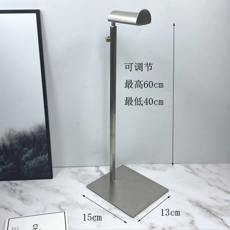 样板房轻奢衣帽间陈列不锈钢包架子服装店展示架包包橱窗陈列道具