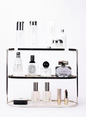 星韵【梳妆台摆件】样板间女士轻奢护肤香水粉底口红软装道具饰品