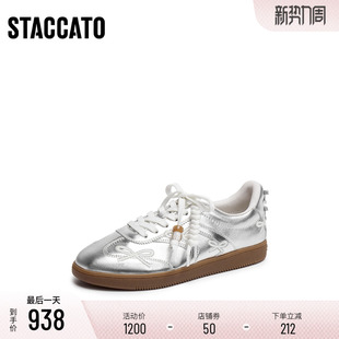 定制小码 思加图秋蝴蝶音符德训女鞋 42胖瘦 EE933CM5A 大码