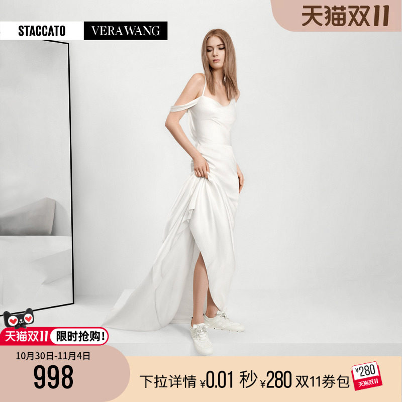 邝玲玲推荐STACCATO×VERA WANG联名系列德训鞋运动休闲鞋女鞋子