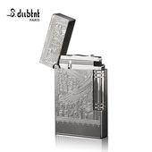 法国都柏特S.dubtnt充气朗声打火机创意精品纯黄铜精制伊西斯女神