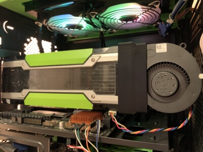 NVIDIA Tesla 特斯拉显卡V100 P100 P40 M40 K80台达涡轮散热风扇