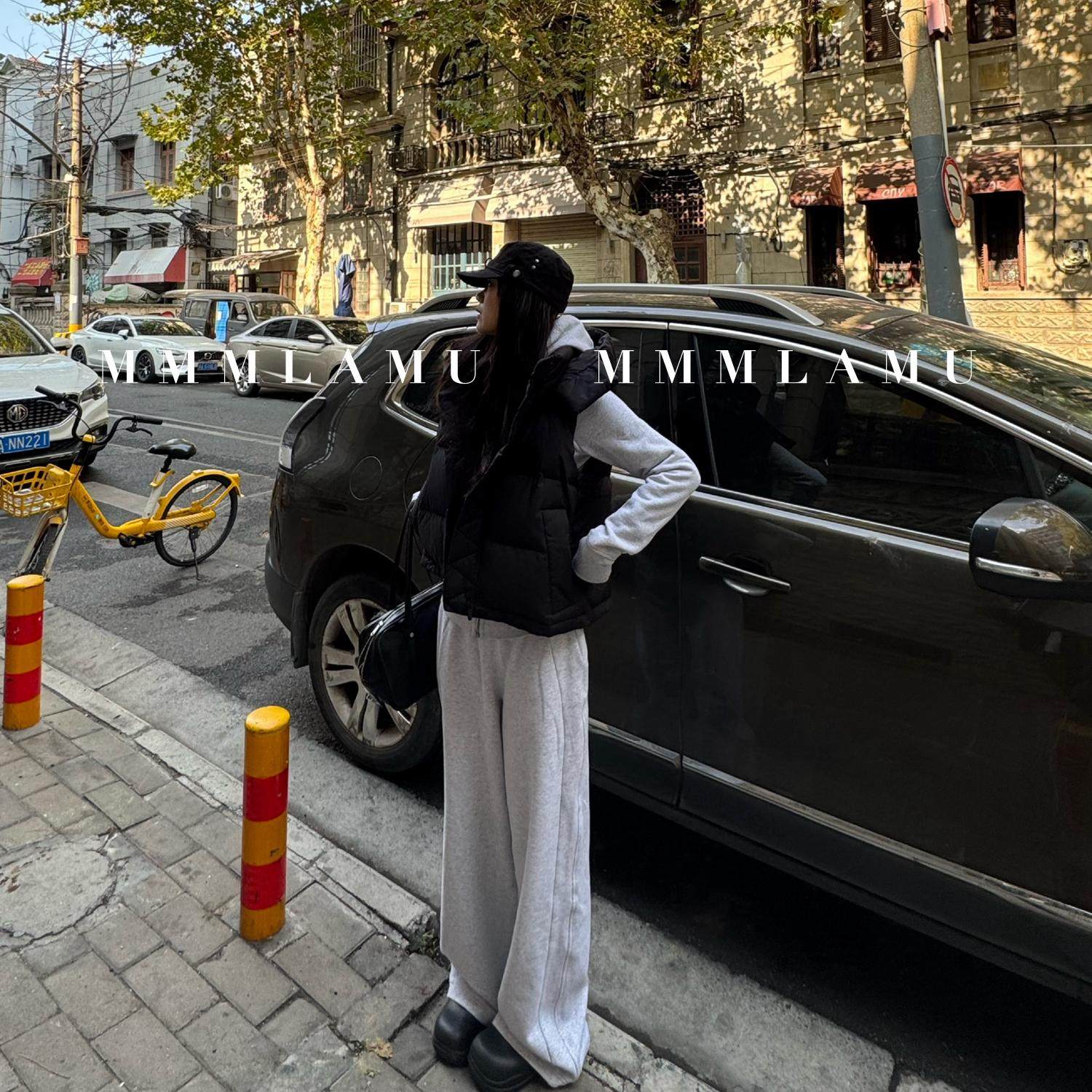 11/19 20:00 ulu scuba系列冬日神裤 休闲宽松瑜伽加绒卫裤运动裤