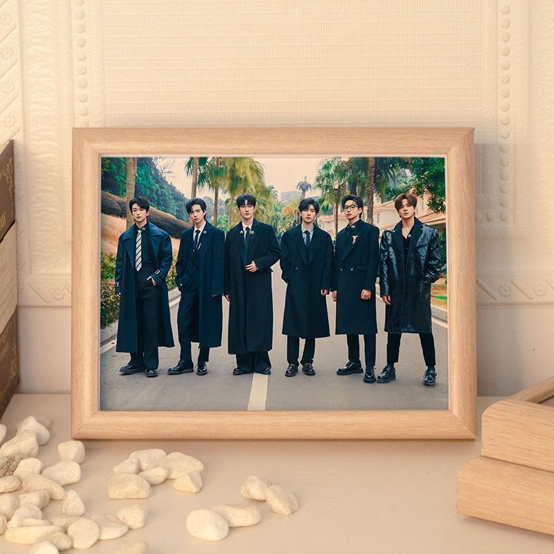 名侦探南波万院人合照摆台相框纪念摆件饰品应援粉丝礼物装饰画框
