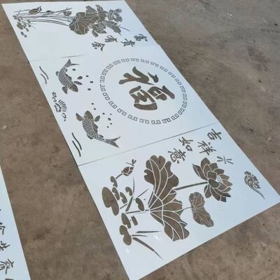 刻字定制铁皮油漆不锈钢漏板字模