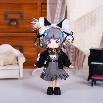 ob11娃衣小奶猫套装娃娃衣服UFDOLL潘妮12分bjdGSC素体body9