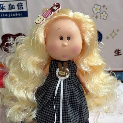 mia土豆娃娃24cm搪胶娃娃玩偶素体裸娃西班牙少女生的玩具DIY礼物