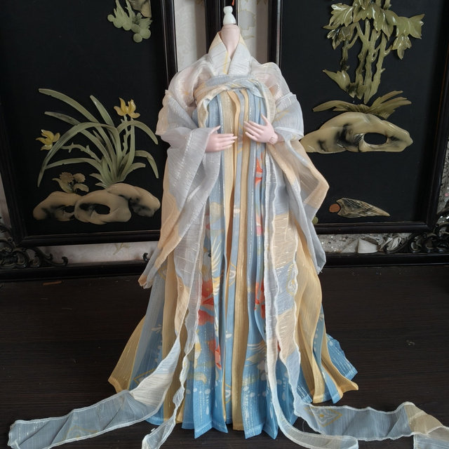 4分45厘米古风娃娃衣服古装衣服叶罗丽衣服德必胜衣服bjd衣服汉服图片