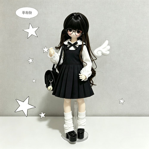 Azone娃衣特六娃衣ob22ob24衣服百褶裙套装娃衣小六娃衣8分娃衣