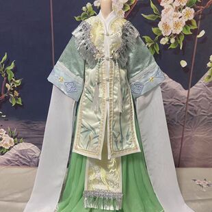 原创娃衣新中式叶罗丽娃娃衣服人偶全套套装bjd汉服三分4分娃衣