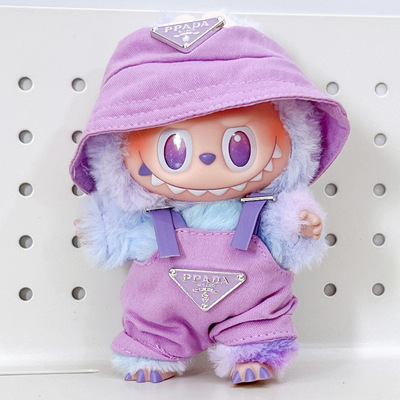 labubu娃衣一二代毛绒搪胶公仔