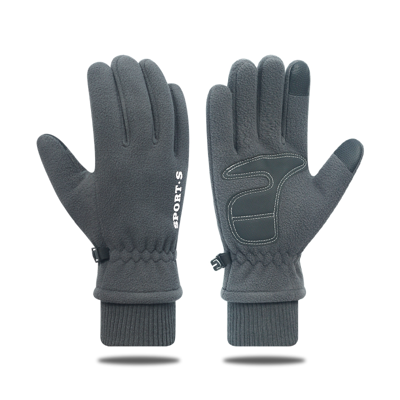 滑雪防风摇粒绒户外运动保暖手套