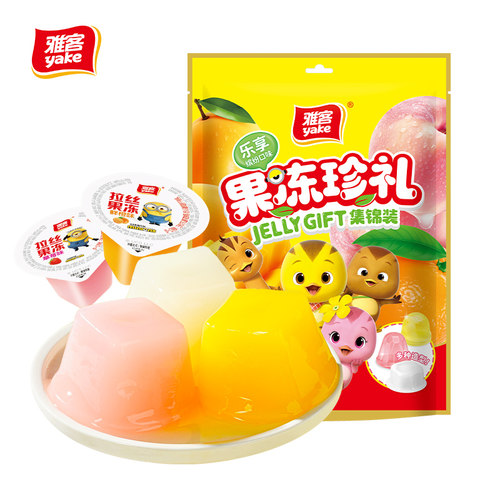 雅客拉丝果冻集锦味600g