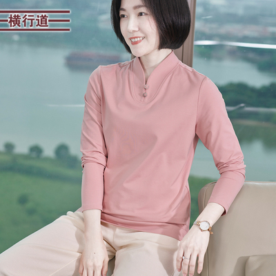 横行道新中式长袖上衣女装