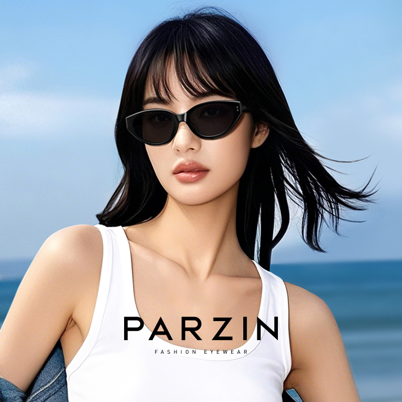 帕森男女款猫眼小框太阳镜