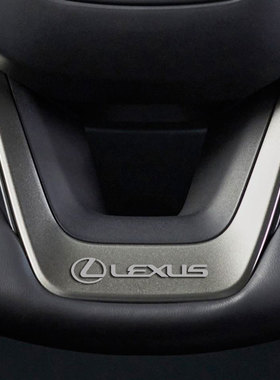 雷克萨斯ES200 ES300h RX300 RX450hL NX260改装汽车贴纸金属车标