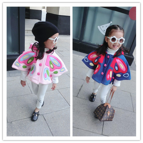Cape pour fille en coton - Ref 2156102 Image 1