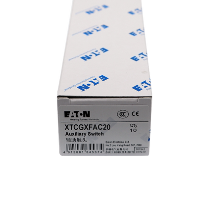 伊顿(EATON)接触器附件顶部安装辅助触点 XTCGXFAC20  2常开