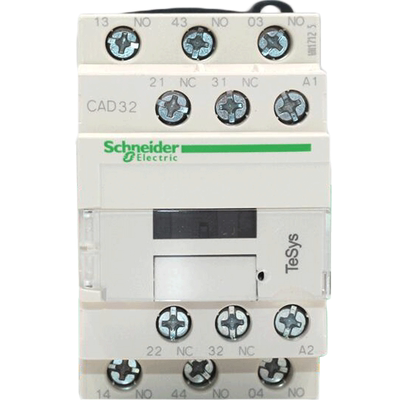施耐德 CAD32B7C 接触器式中间继电器电磁式 AC24V 三开2闭