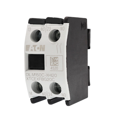 伊顿接触器辅助触点DILM150C-XHI20(2常开)DILM150C-XHI02(2常闭)