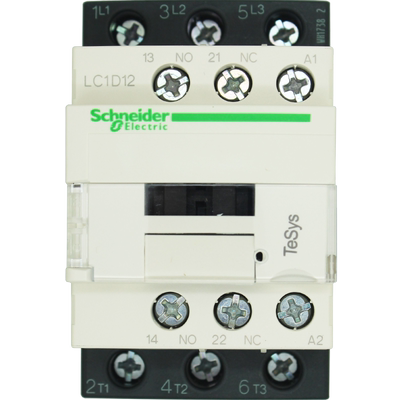 施耐德交流接触器 LC1D12F7C 一开一闭AC110V LC1-D12F7C 12A原厂