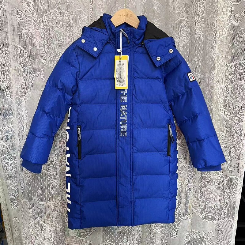男童羽绒服2024新款中大童中羽绒服