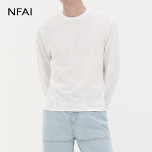 26SS 型 缎感正肩长袖 精调版 基础好物 100支美国匹马棉 NFAI