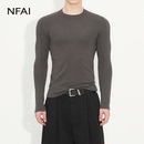 NFAI 25FW 德绒插片长袖打底 发热保暖/透气舒适/ 合身剪裁