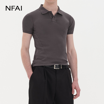 NFAI 紧身Polo 修饰身形/特调比例/舒适弹力
