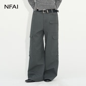 多重剪裁 NFAI 埃及匹马 裤 秋冬甄选 25FW 多口袋工装