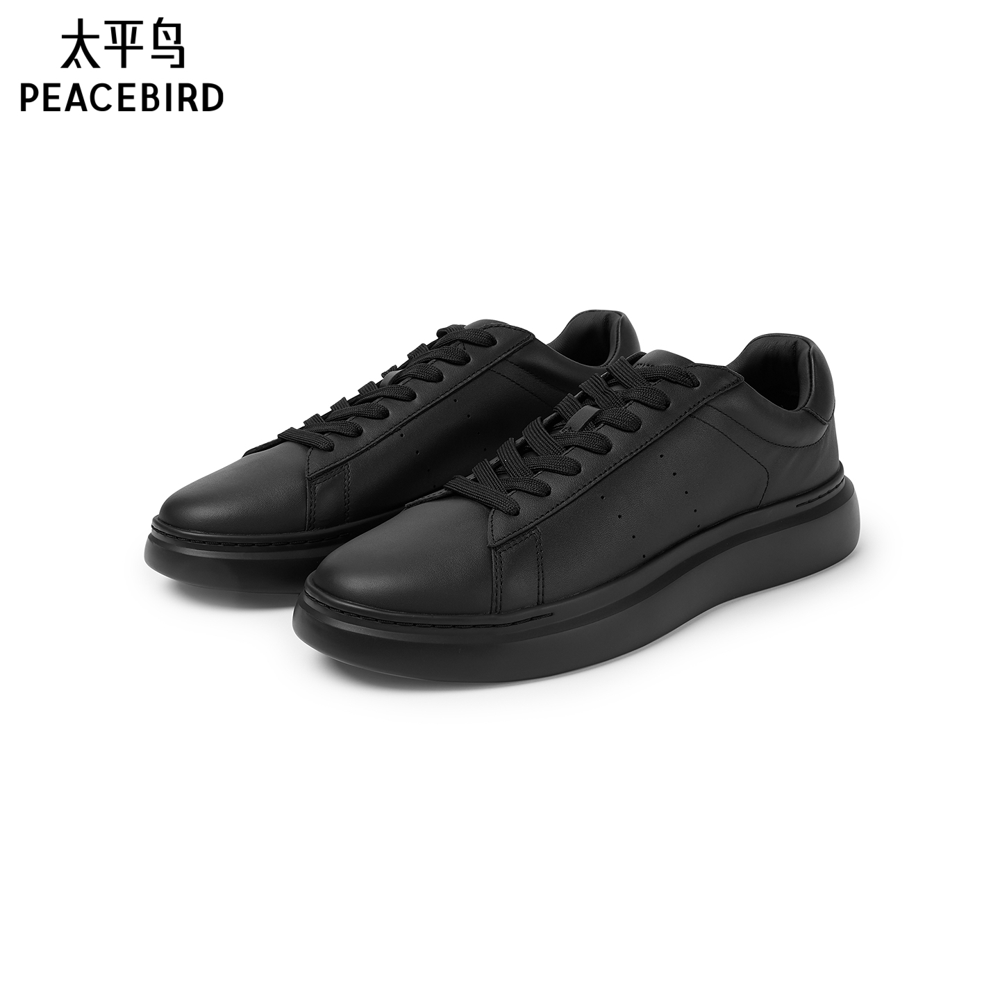 【商场同款】太平鸟男装 男士休闲鞋黑武士时尚休闲鞋 B1ZDF420V