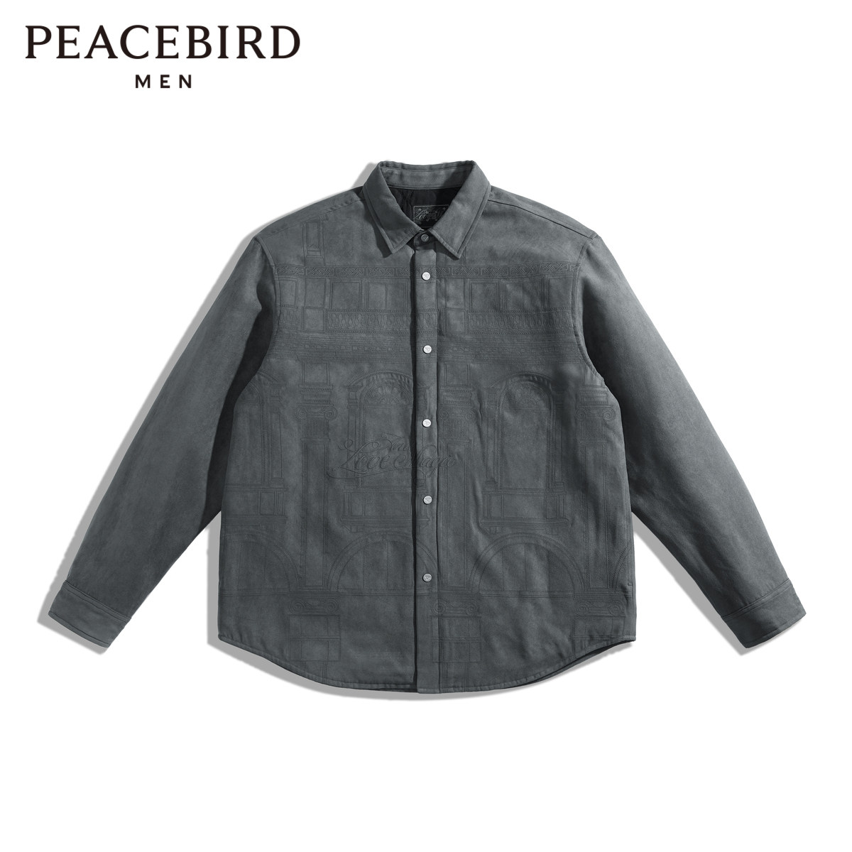 【商场同款】太平鸟男装外穿式衬衫B1CHD4222,男装,衬衫,淘宝优惠券,粉丝福利购,淘宝优惠卷