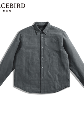 【商场同款】太平鸟男装外穿式衬衫B1CHD4222
