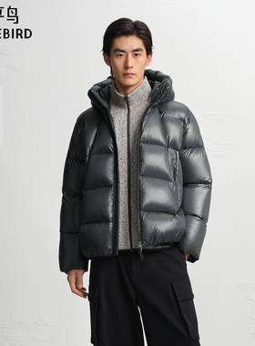 【商场同款】太平鸟男装羽绒服25冬季新款宽松面包服 B2ACF4616