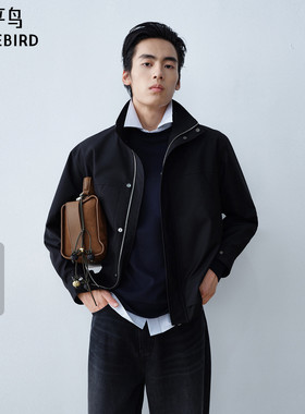【商场同款】太平鸟男装 休闲夹克机能立领时尚行政夹克B1BCG1603