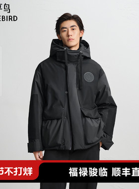 【商场同款】太平鸟男装OAMC联名25冬季新款御寒羽绒服B2ACF4530