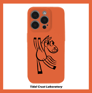 马年搞怪开心起舞小马菲林二合一手机壳适用苹果17nova14华为p70mate60小米15opporen14ovivo荣耀300iPhone16