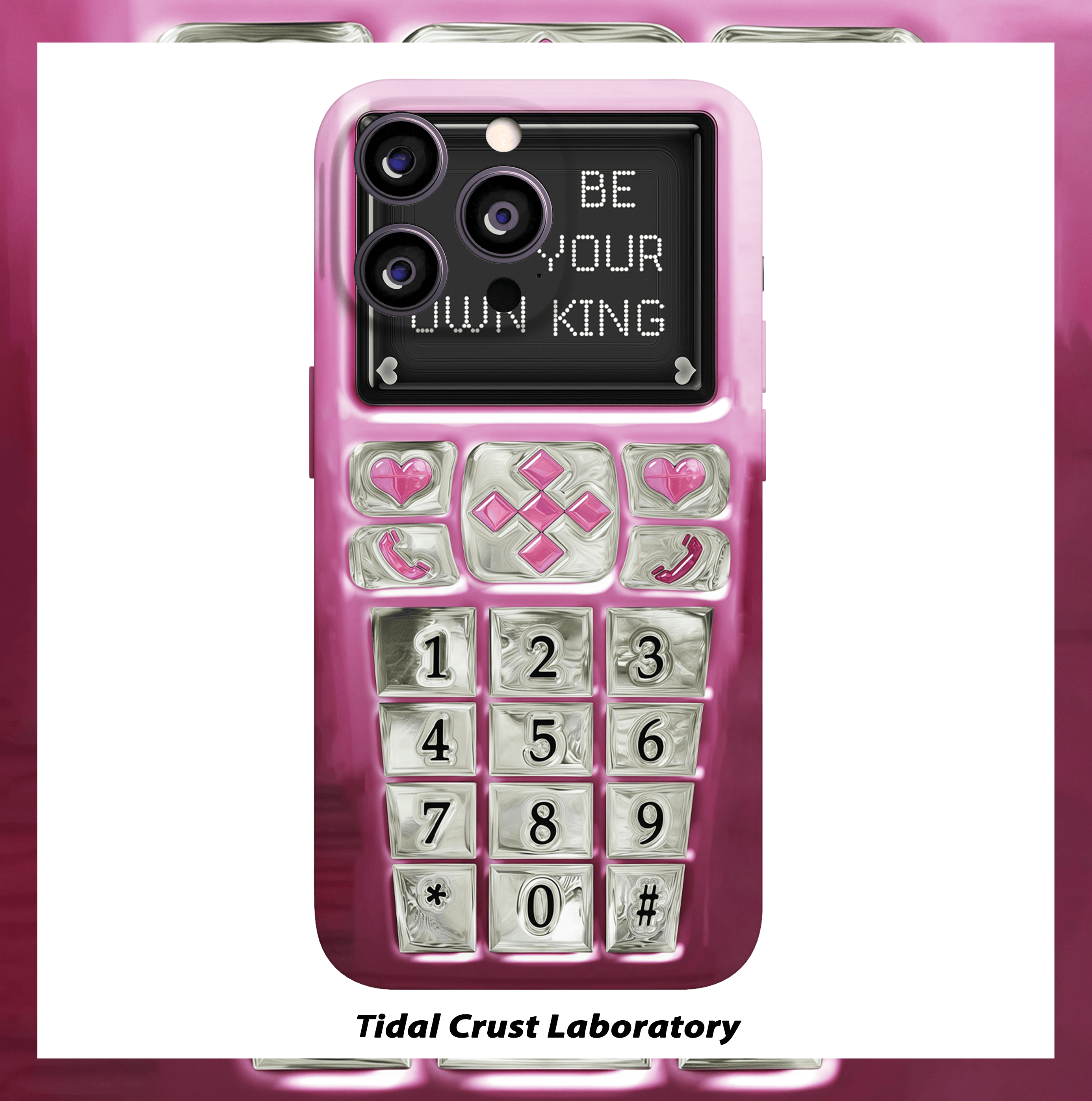 复古粉色恶搞古早y2k菲林二合一手机壳适用苹果17nova14华为p70mate60小米15opporen14ovivo荣耀300iPhone16