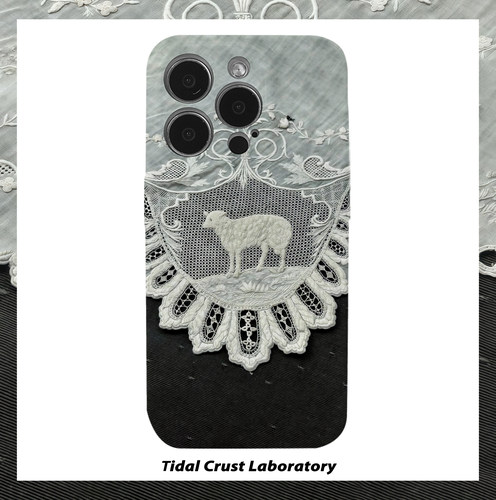 中古风艺术温柔小羊菲林二合一手机壳适用苹果17nova14华为p70mate60小米15opporen14ovivo荣耀300iPhone16